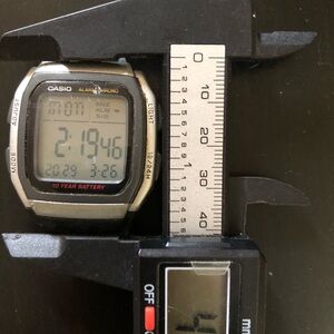 Casio Silver Digital Watch